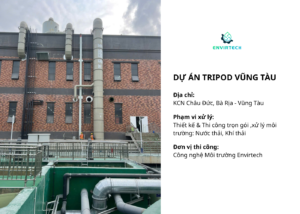 Envirtech xử lý nước thải khí thải công nghiệp TRipod Vũng Tàu